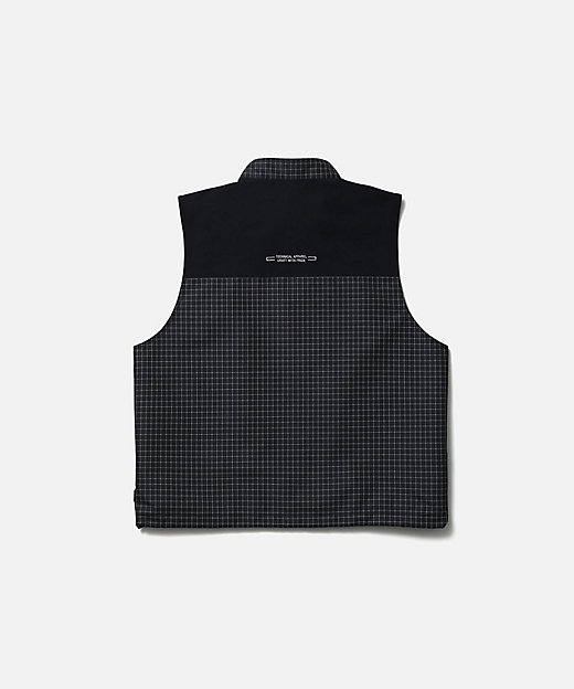 ベスト REFLECTIVE STAND COLLAR VEST