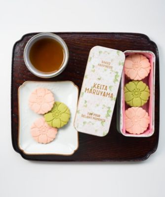 SW058 詰合せクッキー缶 HALF（SAKURA） | KEITA