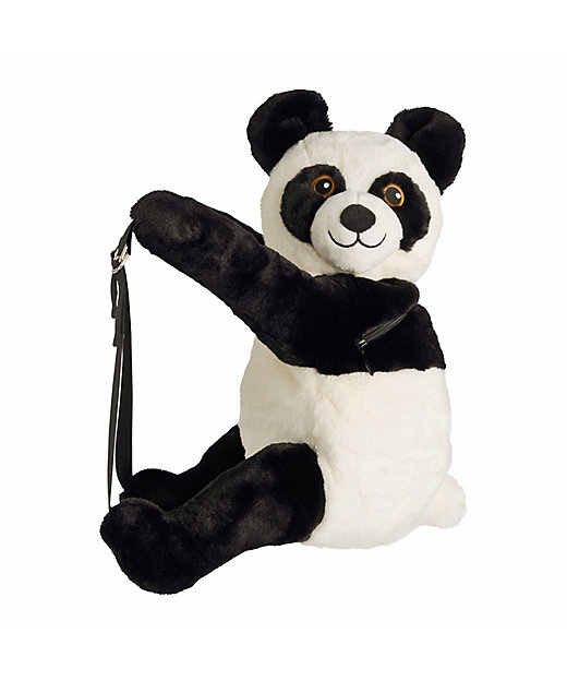 パンダバッグパック Panda Bag 1695black white