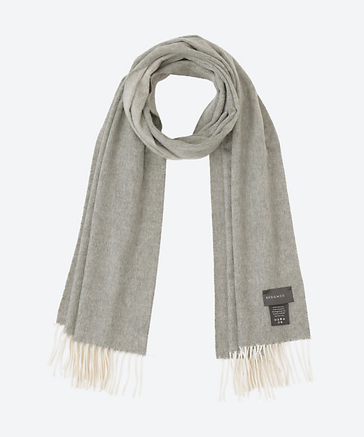 専用 ベグアンドコー カシミヤ100％ 中判ストール リバーシブル