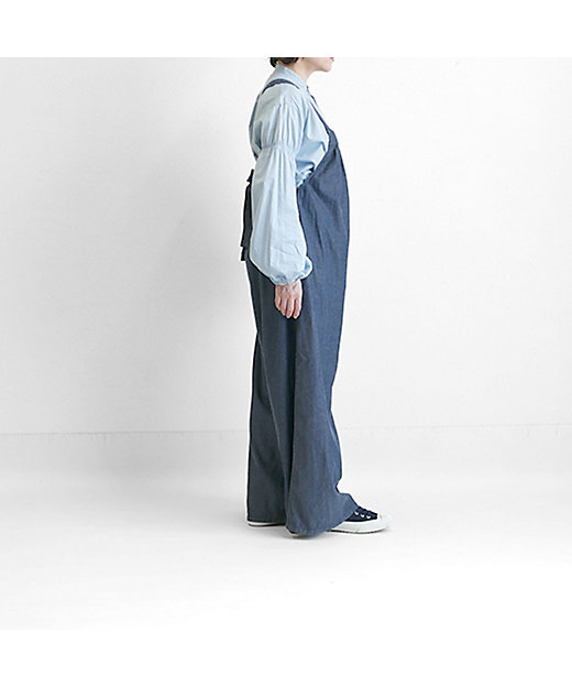 デニムバックリボンオールインワン | GRANDMA MAMA DAUGHTER (Women