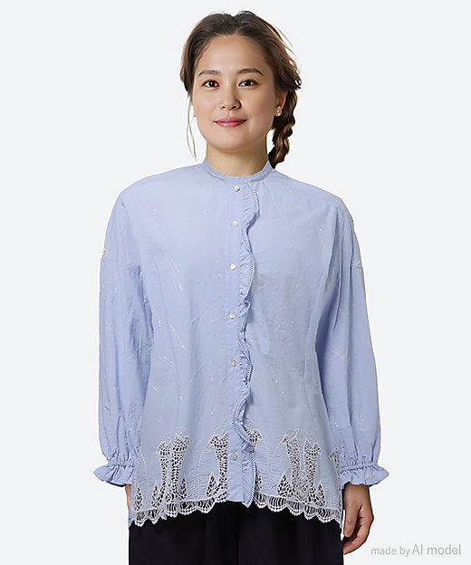 marbleSUD マーブルシュッド 海月レース チュニック marble SUD