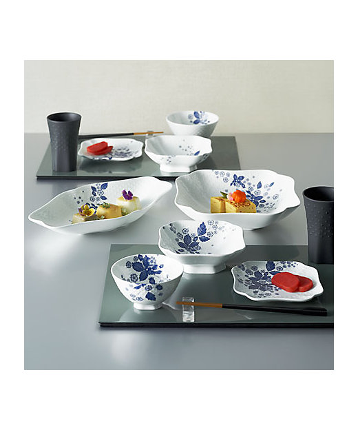 ストロベリー ブルーム インディゴ スモールプレート 5枚セット