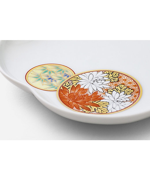 寿赤絵 トリプレット緋 AKE 皿セット | 深川製磁/フカガワセイジ