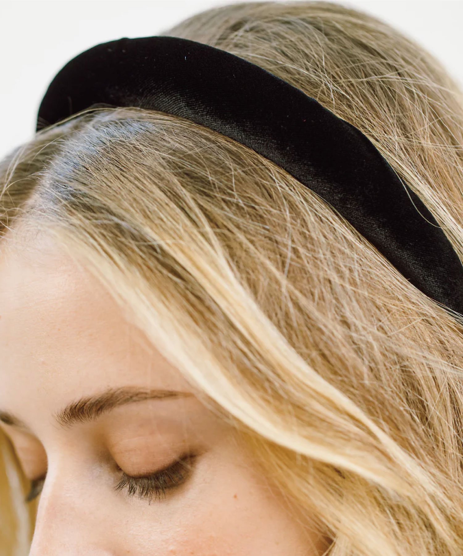 ジェニファーベア トリ ベルベット ヘッドバンド 48BD6 | THE