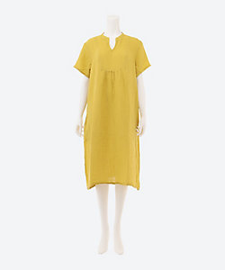 クレープガーゼ パッチポケットワンピ―ス | UCHINO/ウチノ | 三越