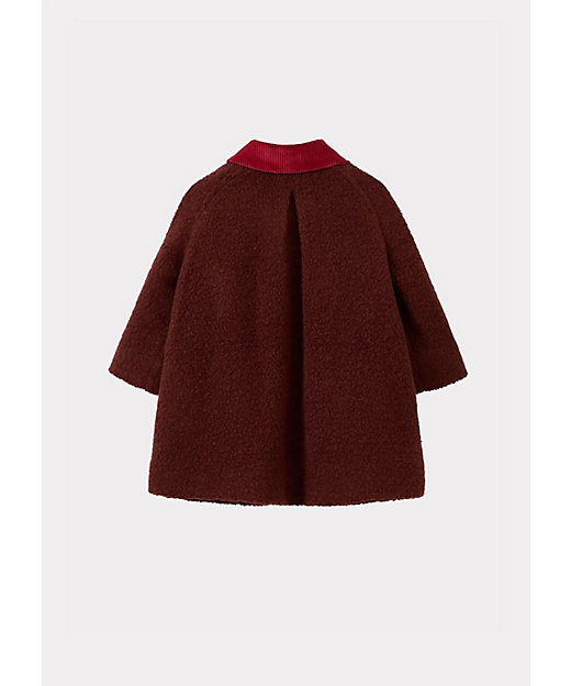 FELIX BABY COAT／BERRY BROWN | CARAMEL