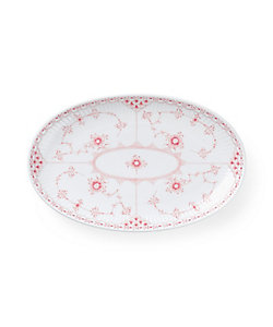 コーラルフルーテッド ハーフレース プレート19cm | ROYAL