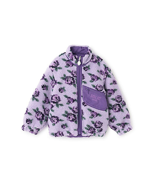 バラ柄ボアプルゾン 7153303 | ANNA SUI mini (Baby&Kids)/アナ