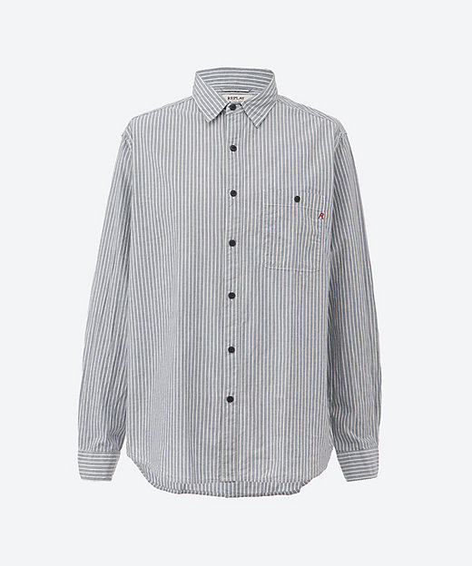 25SS リラックスストライプシャツ M4144 ．000