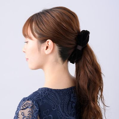 シュエットベルベット バナナクリップ | Complex Biz (Women