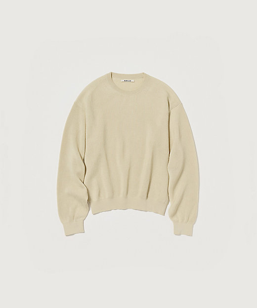 ニット FLAT YARN RIB KNIT P／O A25SP01SY