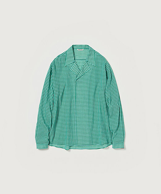 シャツ AIRY LIGHT COTTON CHECK P／O
