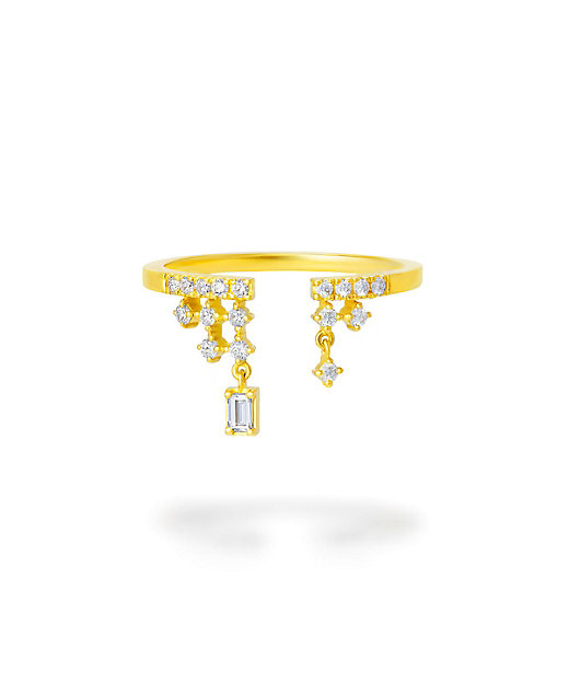 シャンデリアスウェイ リング AK2061010200 | AHKAH(Women