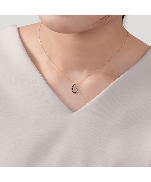 ブラックダイヤモンド ネックレス AGVN665745DZ | Vendome