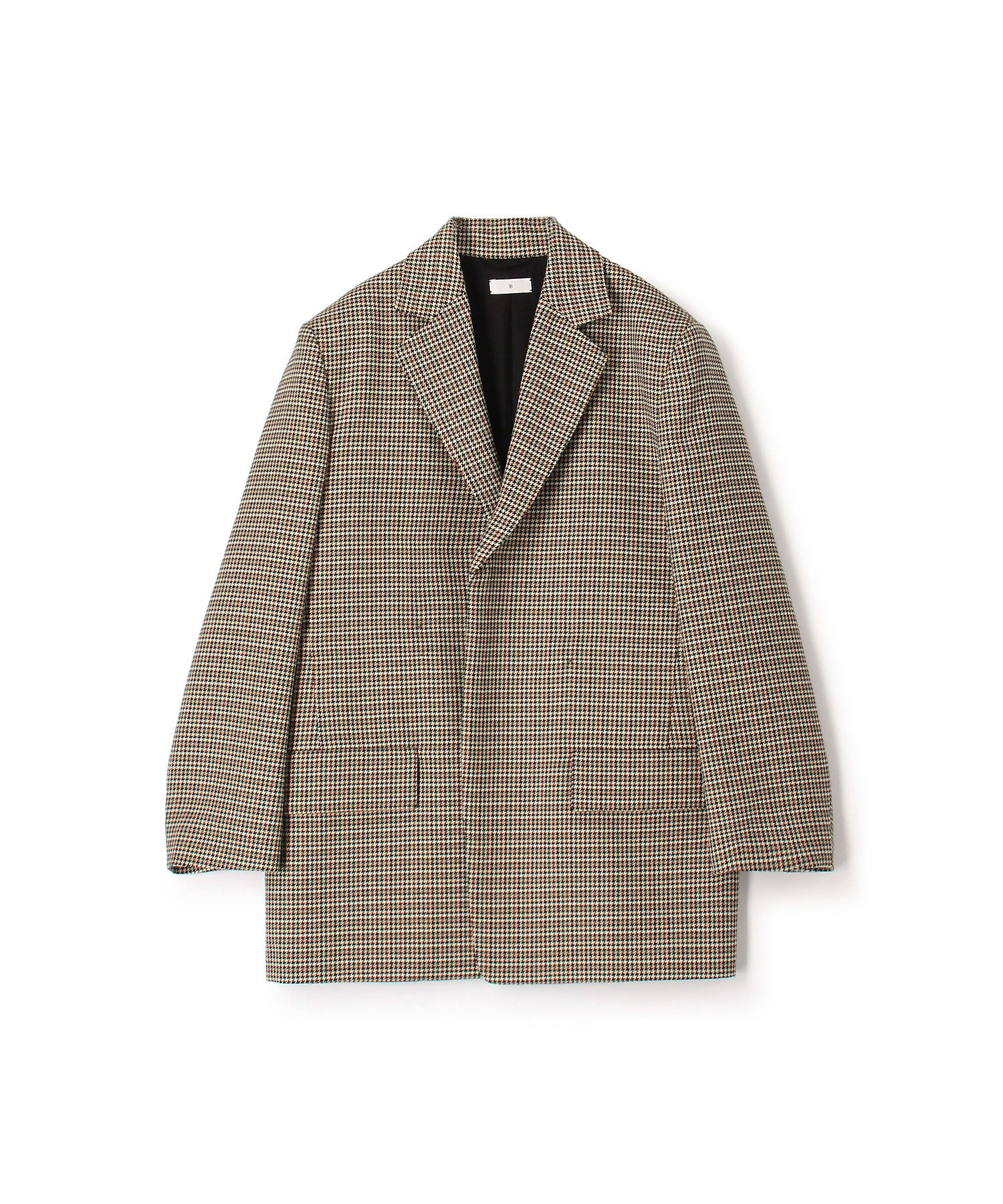 ウールガンクラブチェック テーラードジャケット | TOMORROWLAND .B