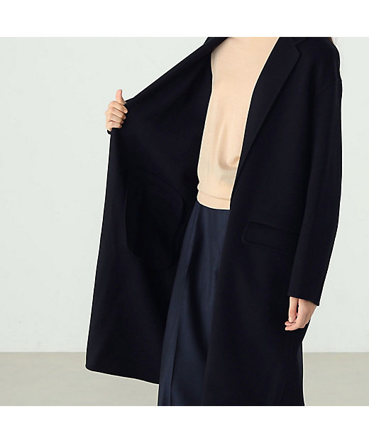 ウールダブルフェイス チェスターコート | TOMORROWLAND .B (Women