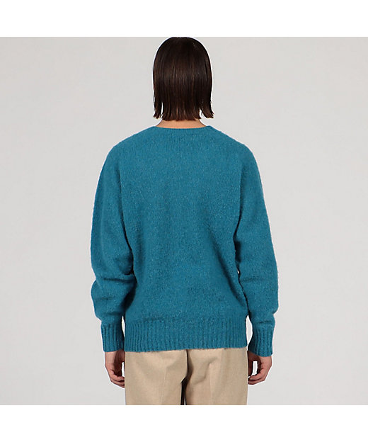 別注】Harley of Scotland ウール クルーネックプル