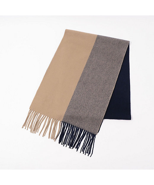 TOMORROWLAND カシミヤ パネルマフラー | TOMORROWLAND