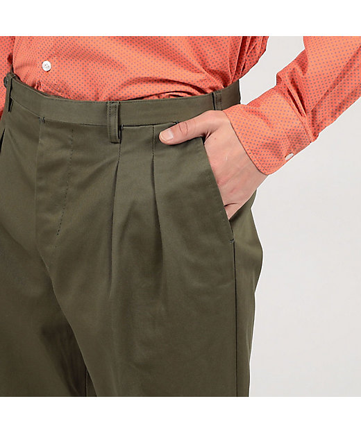 TOMORROWLAND PILGRIM コットンツイル チノパンツ