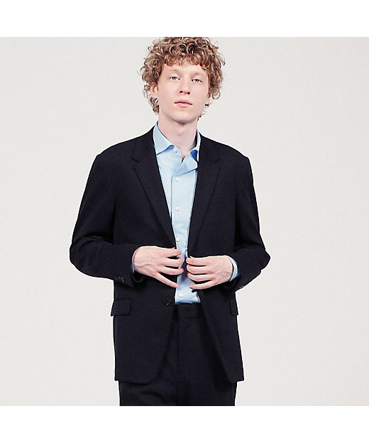 ストレッチポンチ シングルブレステッド2Bジャケット | TOMORROWLAND