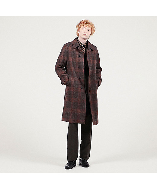 ウールツイード バルマカーンコート Fox Tweed | TOMORROWLAND