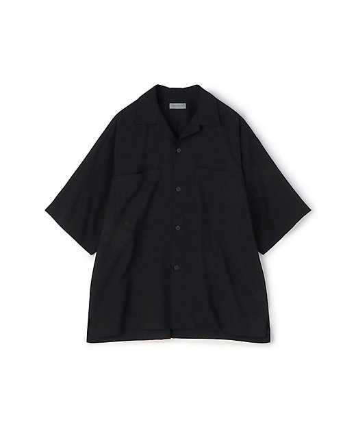 ウールレーヨン ダブルポケットオープンカラーシャツ | TOMORROWLAND