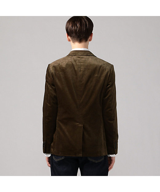 コットンコーデュロイ 段返り3Bテーラードジャケット | TOMORROWLAND