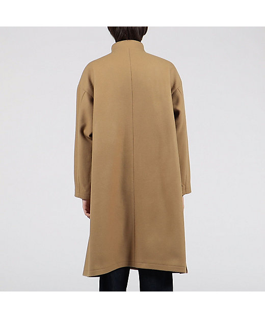 ファインメリノメルトン スタンドカラーコート | TOMORROWLAND (Men