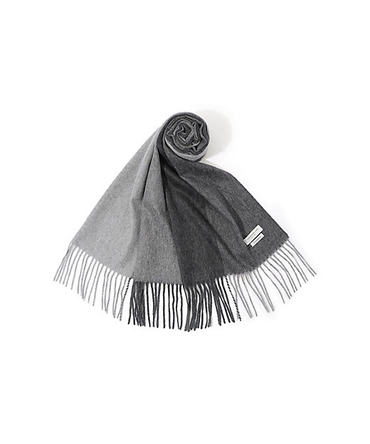 TOMORROWLAND カシミヤ パネルチェックマフラー