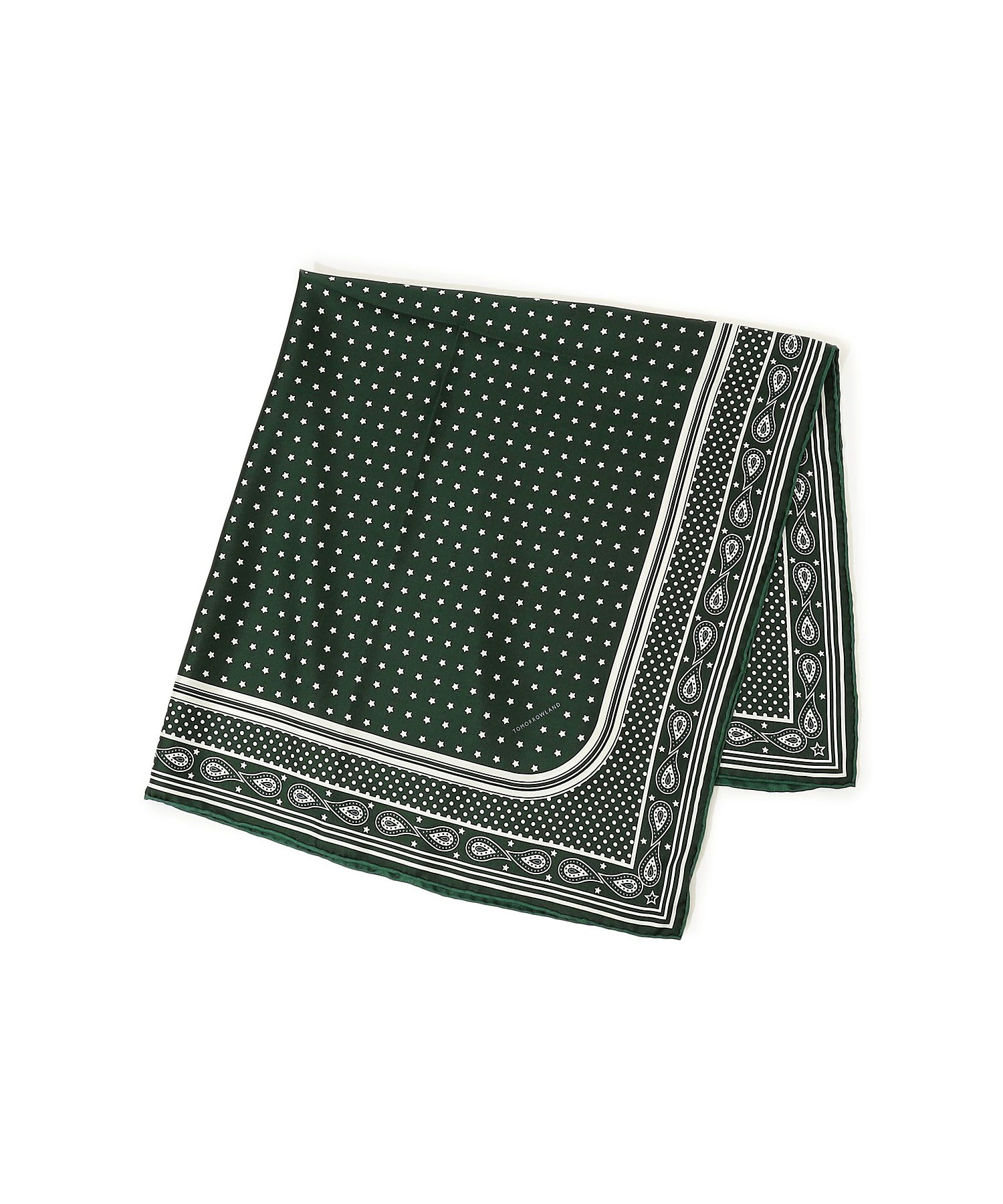 TOMORROWLAND シルクバンダナ柄スカーフ | TOMORROWLAND