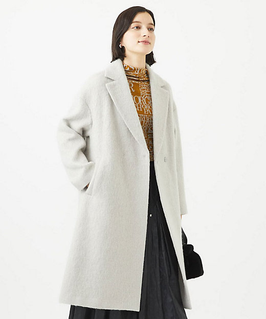 シャギーロングコート | GEORGES RECH (Women/小さいサイズ