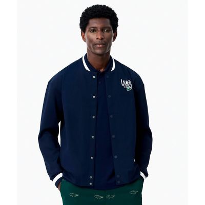 耐水 耐風 ハイストレッチ バーシティゴルフジャケット ／ スタジャン