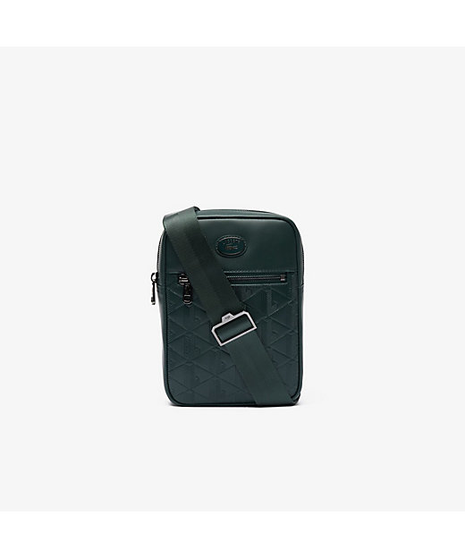 NOMOGRAMME スプレットレザー モノグラムショルダーバッグ