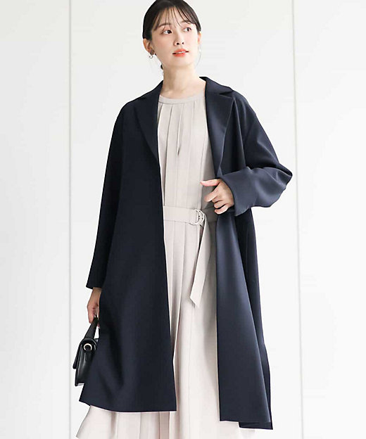 ライトダブルクロスチェスターコート／洗える | MK MICHEL KLEIN