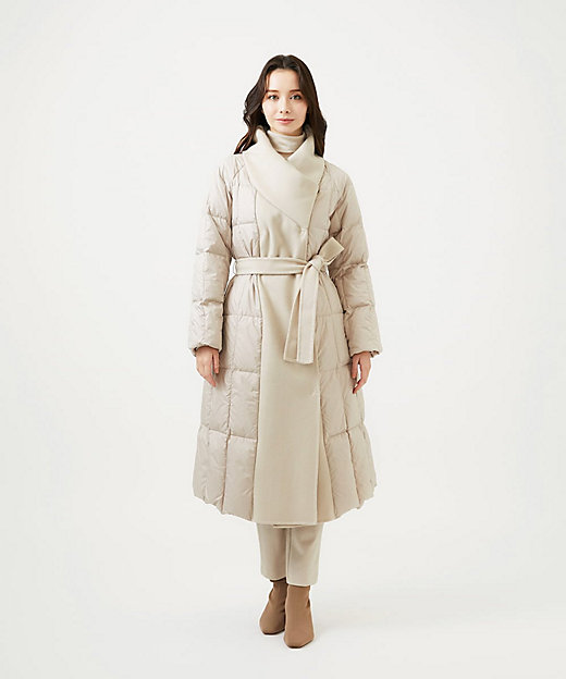 ウールドッキングロングダウン | Sybilla (Women)/シビラ | 三越伊勢丹