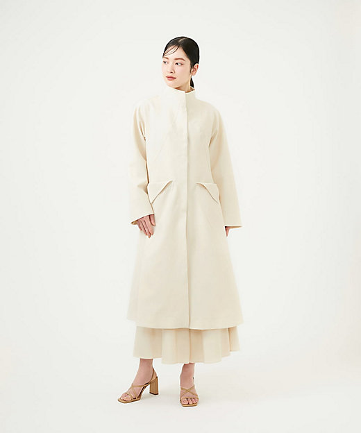スタンドカラーAラインコート | Sybilla (Women)/シビラ | 三越伊勢丹