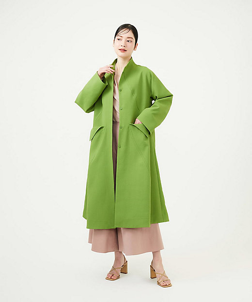 スタンドカラーAラインコート | Sybilla (Women)/シビラ | 三越伊勢丹