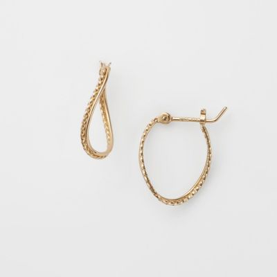 K18 フープ ピアス | agete/アガット | 三越伊勢丹オンラインストア