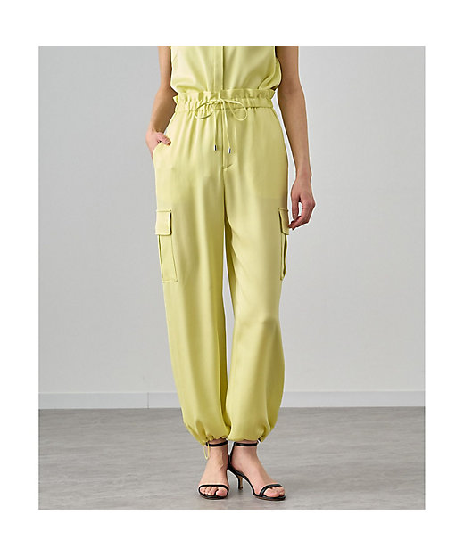 セットアップ対応商品】ストレッチサテンカーゴパンツ | ANAYI/アナイ