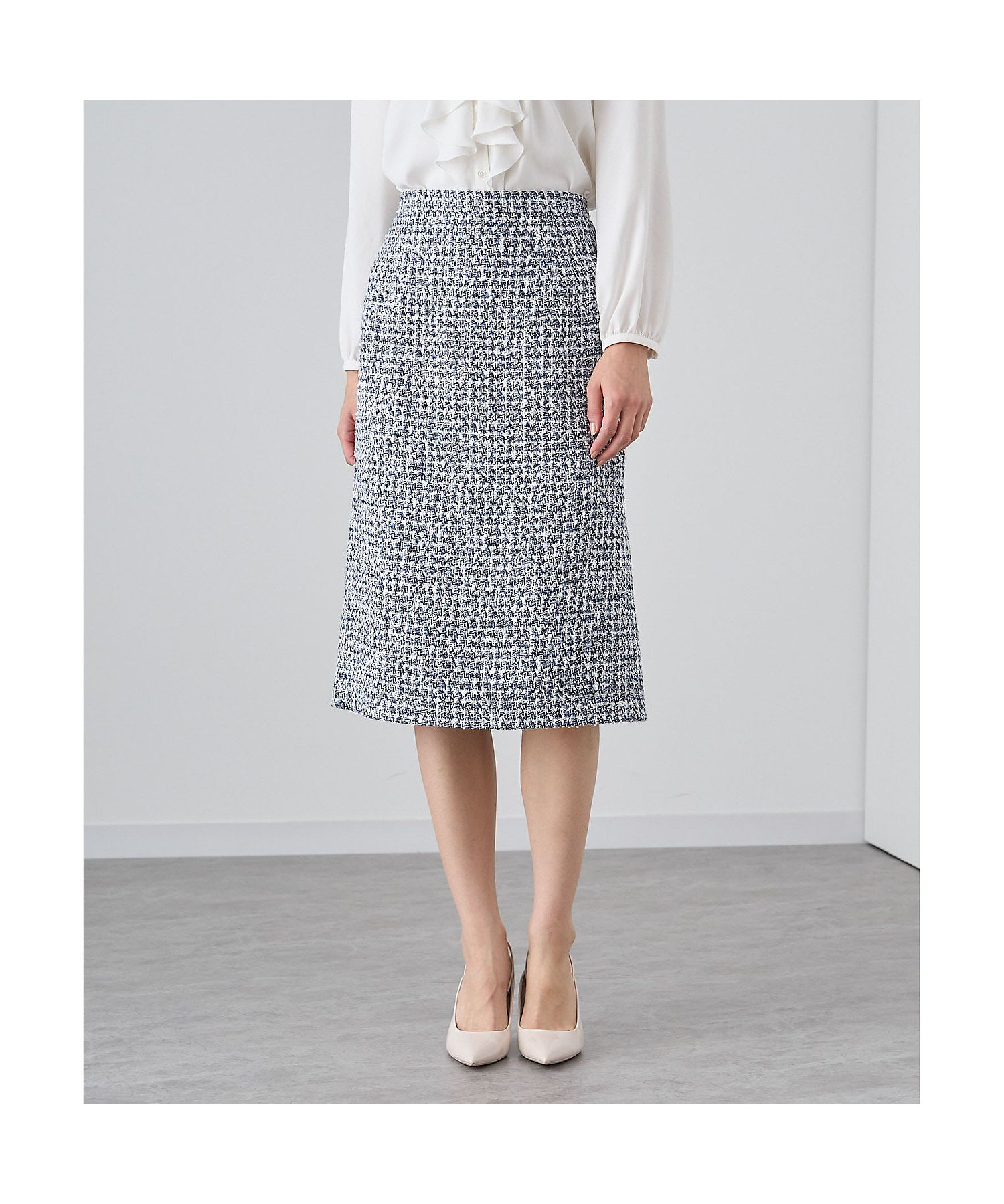 Eternal Line 2024】ミックスツイードバックフレア