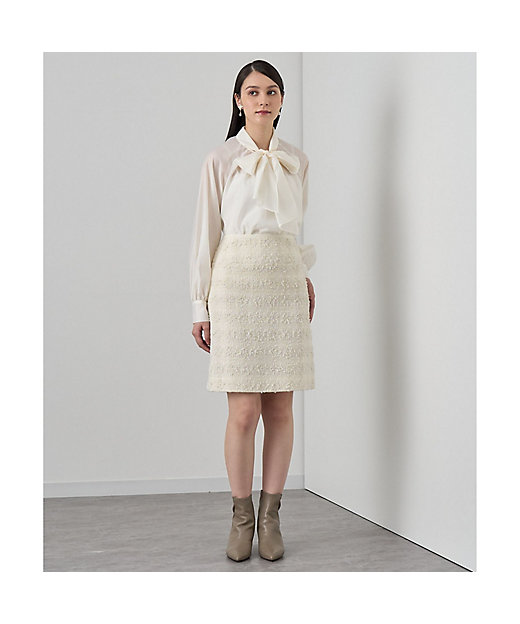 セットアップ対応商品】ミックスヤーンツイードミニ スカート | ANAYI