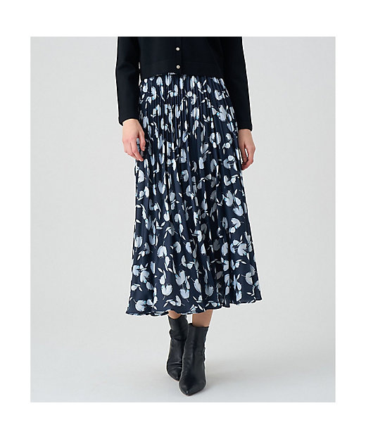 チューリッププリントプリーツ スカート | ANAYI/アナイ | 三越伊勢丹