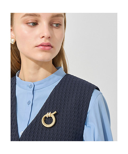 パールノットサークルブローチ | ANAYI/アナイ | 三越伊勢丹オンライン