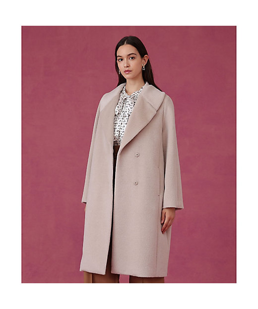 アルパカシャギーテーラーコート | ANAYI/アナイ | 三越伊勢丹