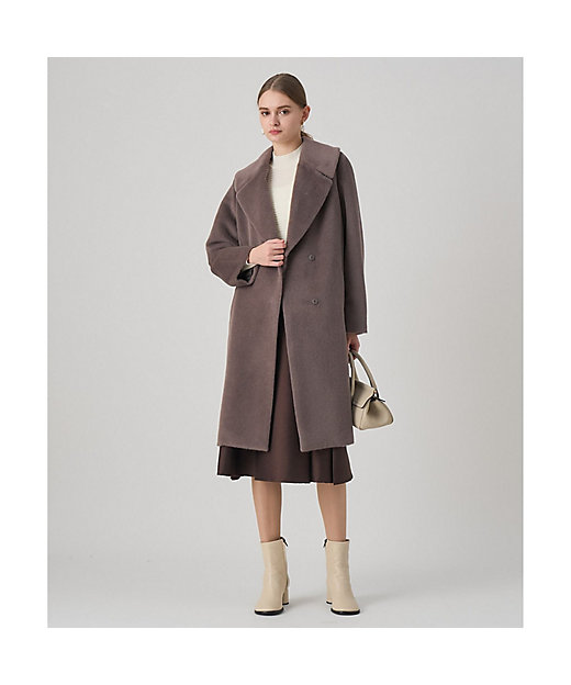 アルパカシャギーテーラーコート | ANAYI/アナイ | 三越伊勢丹