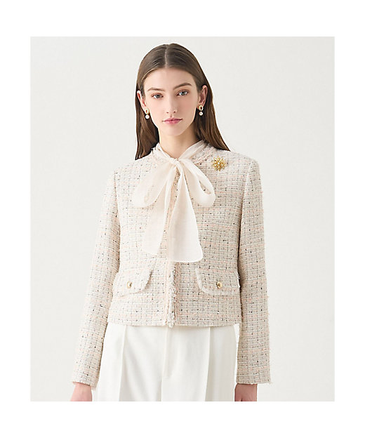 Eternal Line 2026】ミックスツイードノーカラー