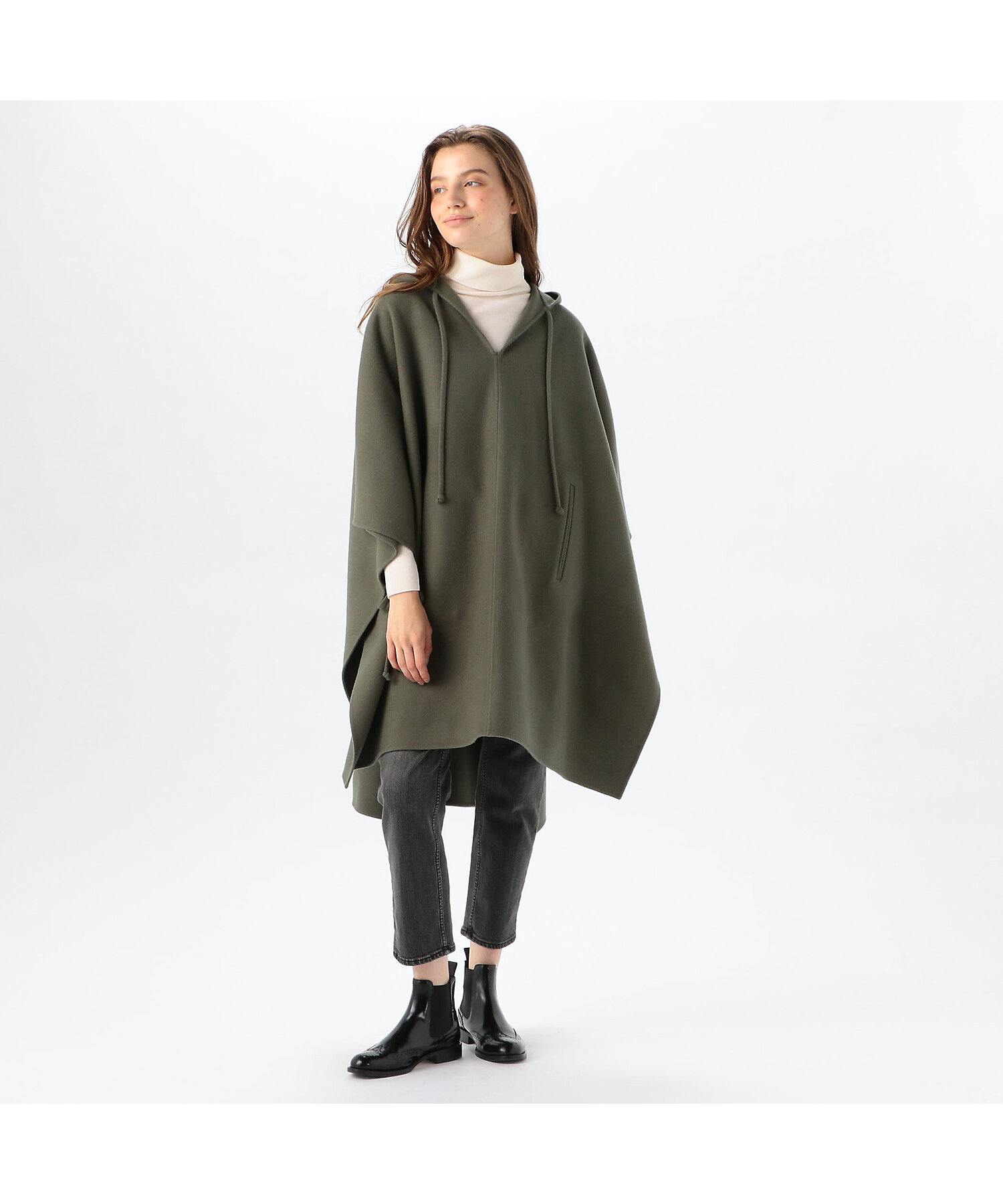 カシミヤ100%】STRIKING MILANO ポンチョ イタリア製 【公式通販】