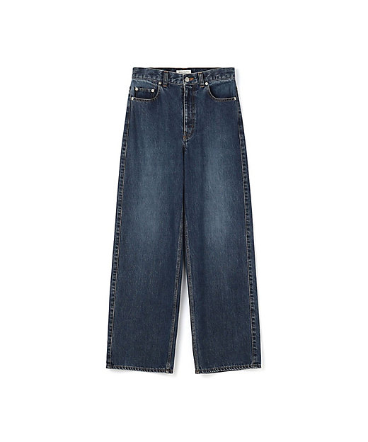 デニム ワイドストレートパンツ | maison TOMORROWLAND/メゾン