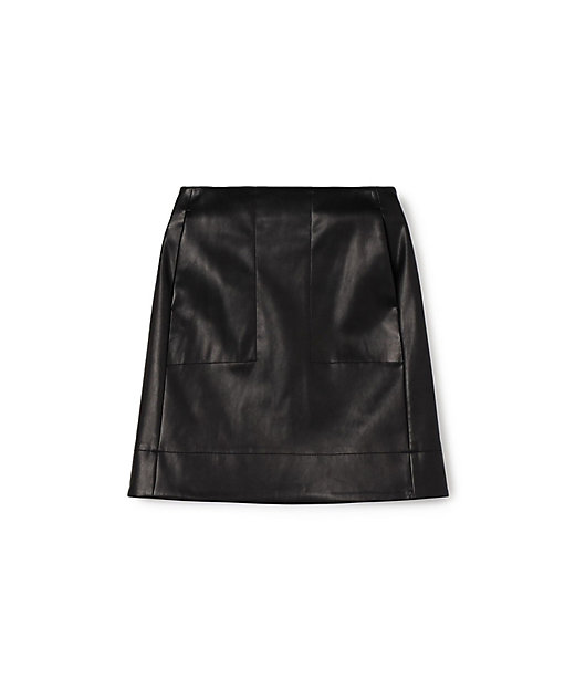 レザーライクミニスカート | maison TOMORROWLAND/メゾン